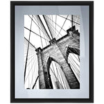 View From The Bridge 22" High Framed Giclee Wall Art