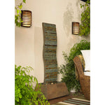John Timberland® Grid 10" High Modern Outdoor Wall Light