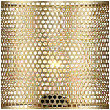 Elijah Brass and White 11 1/2" High Accent Table Lamp