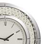 Cielo Mirrored 20" Round Wall Clock