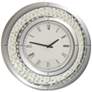 Cielo Mirrored 20" Round Wall Clock