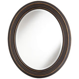 Uttermost Ovesca 28" x 34" Decorative Oval Wall Mirror