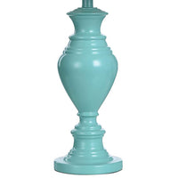 Vega Mint Blue Ocean Wave Ceramic Table Lamp