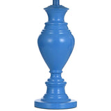 Vega Bright Marlin Blue Ceramic Table Lamp