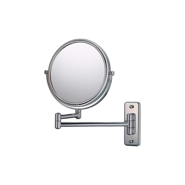 Aptations Silver Chrome 5X Magnifying Makeup Wall Mirror