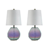 510 Design Ranier Iridescent Iridescent Glass Table Lamp