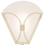 Bow-Tie 12" High Deco Luxe Beige Plug-in Wall Lights Set of 2