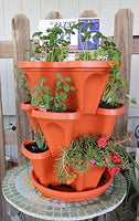 3 Tier Stackable Garden Indoor/Outdoor Planter Set - Self Watering
