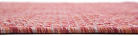 Casual Transitional Indoor Outdoor Flatweave Rust Red Area Rug