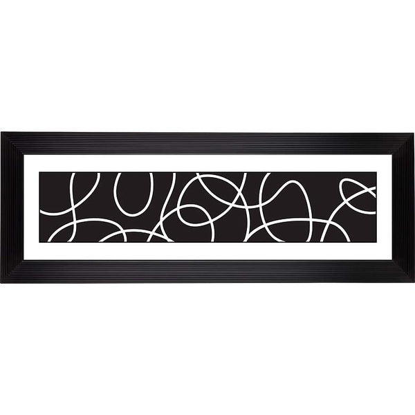 Giclee Abstract Stepped Strip 52 1/8" Wide Wall Art