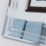 Frameless Tri-Bevel 23 1/2" x 31 1/2" Wall Mirror