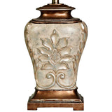 Magonia Antique White with Gold Accents Table Lamp