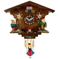 Hermle Annaliesse 8 1/2" High Gnome Cuckoo Clock
