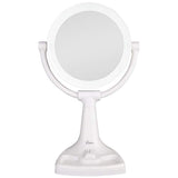 Bright Sunlight Dual-Sided Makeup Mirror with Light