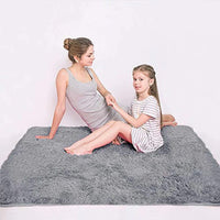 Velvet Indoor Fluffy Extra Comfy Soft Shag Area Rug