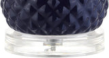 Pineapple 23" Ceramic LED Table Lamp Navy/Gold