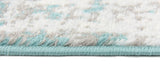 Vintage Distressed Turquoise Blue Area Rugs