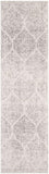 Geometric Trellis Distressed Cream/Yellow  Soft Area Rug