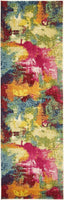 Colorful Abstract Multi-colored Soft Area Rug