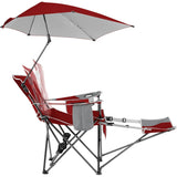 Shade Camp Recliner Chair with Umbrella