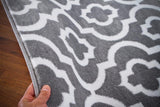 Persian Gray/Grey White Area Rugs