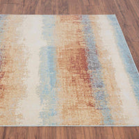 Aquabury Rustic Distressed Multi Indoor/Outdoor Area Rug