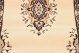 Traditional ivory Soft Area Rug