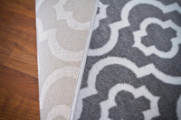 Persian Gray/Grey White Area Rugs