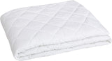 Hypoallergenic Quilted Mattress Topper Pad Cover - 18 Inch Deep, King