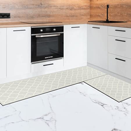 59'' Non-Slip Kitchen Rugs Soft Kitchen Mats Set for Floor Non