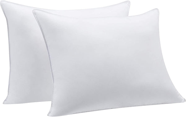 Down Alternative Bed Pillows - Medium Density, Standard, 2-Pack