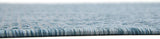 Casual Transitional Indoor Outdoor Flatweave Aquamarine Area Rug