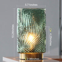 Cordless Floral Battery Operated Table Lamp