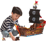 Adventure Bound Wooden Pirate Ship