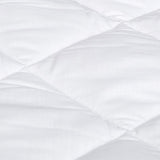 Hypoallergenic Quilted Mattress Topper Pad Cover - 18 Inch Deep, King