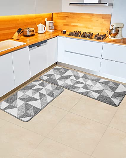 2 PCS Non-Slip Kitchen Floor Mat 20x47+20x30 – Joanna Home