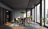 Lagos Collection Grey Art Deco Soft Area Rug