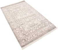 Traditional Distressed Vintage Classic Light Gray Soft Area Rug