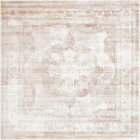 Vintage Distressed Beige Soft Area Rugs