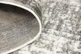 Vintage Grey/Light Grey Ivory  Soft Area Rugs