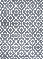 Persian Gray/Grey White Area Rugs