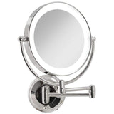 Next Generation® Chrome LED Wall Makeup Shaving Mirror