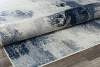 Rugs America Gallagher GL45A Tonal Blue Vintage Transitiona Soft Area Rug
