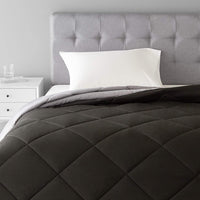 Reversible Microfiber Comforter Blanket