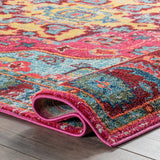 Corbett Vintage Boho Multi-Color Soft Area Rugs - Multiple Sizes Available