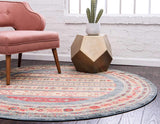 Tribal Pattern Blue Soft Area Rug