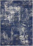 Tower Hill Abstract Blue Area Rug