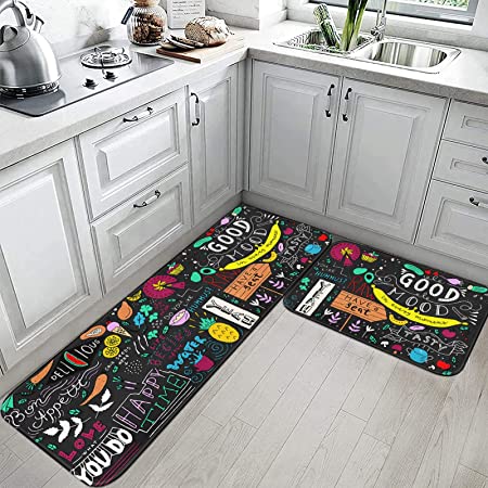 Bon Appetit Kitchen Floor Mat