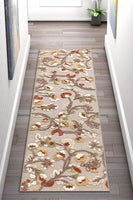 Well Woven Darla Floral Beige Indoor/Outdoor Area Rug