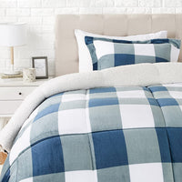 Ultra-Soft Micromink Sherpa Comforter Bed Set